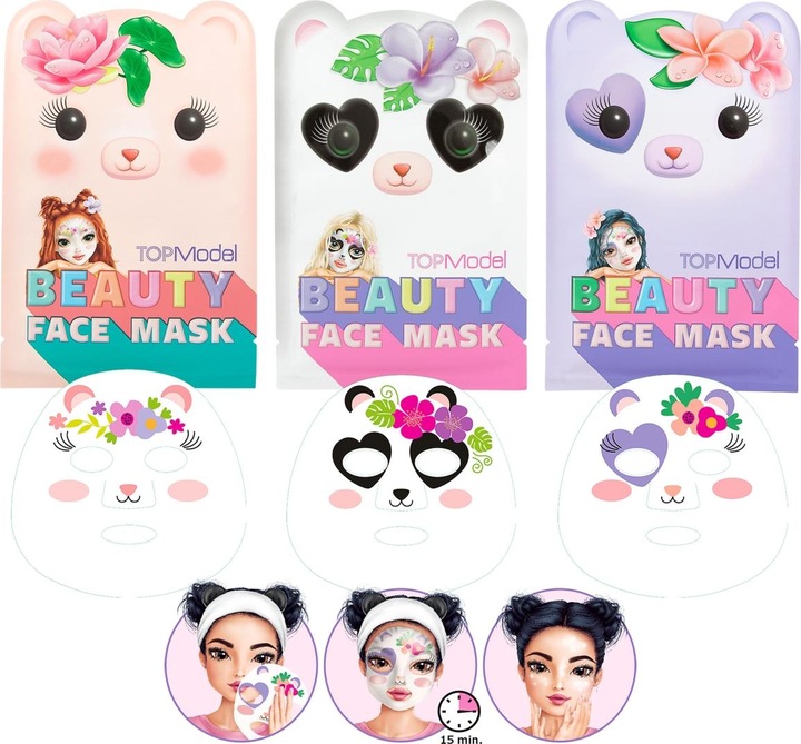 Actual product image Top Model (Bundle) TOPModel - Face Mask Animal BEAUTY and ME ( 0412824 )