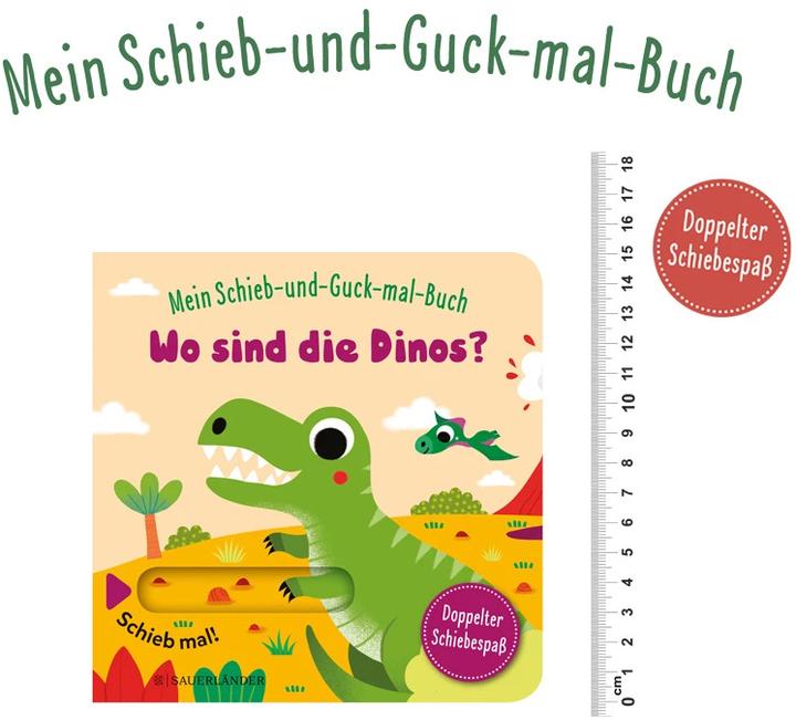 Produktbild Mein Schieb & Guck-mal-Buch: Wo sind die Dinos? (Deutsch)