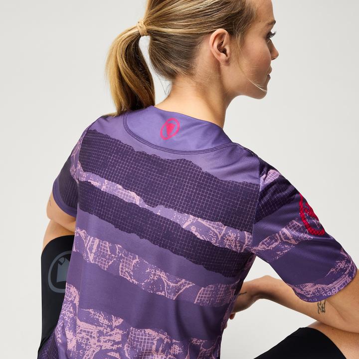 Image du produit Endura Patchwork Wms Ltd S/S Tee Bra (M)