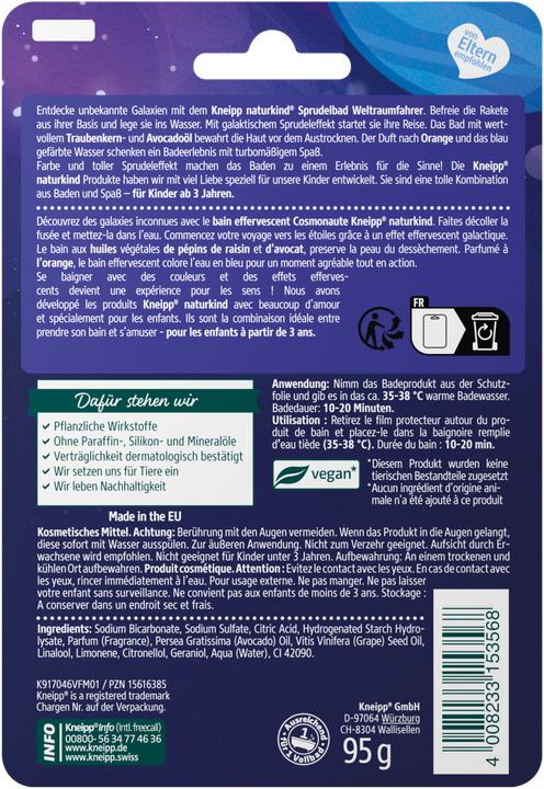 Actual product image Kneipp nature child spaceman (Bath bombs, 95 g)