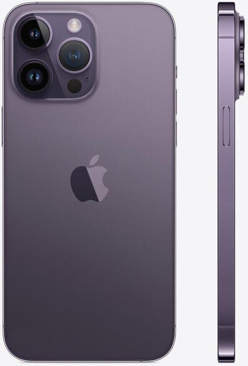 Produktbild Re!commerce iPhone 14 Pro Max (128 GB, Deep Purple, Violett, 6.70", 48 Mpx, SIM + eSIM, B / Sehr gut)