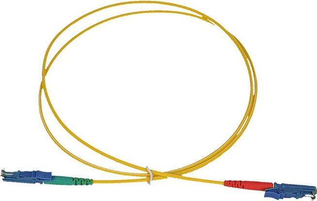 Actual product image BlueOptics Simplex fibre optic patch cable E2000-UPC/E2000-UPC Singlemode 20 metres (20 m)