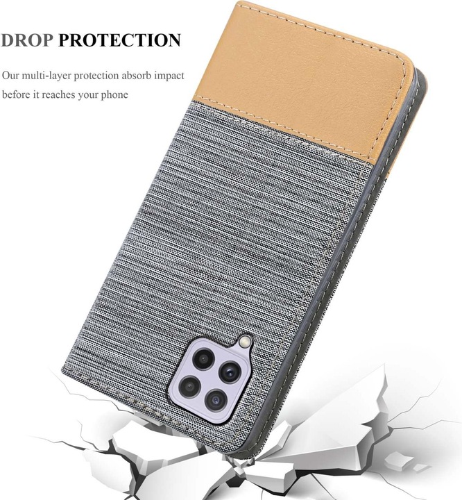 Actual product image Cadorabo Jeans Book Cover (Samsung Galaxy M22, Samsung Galaxy A22, Samsung Galaxy A32)