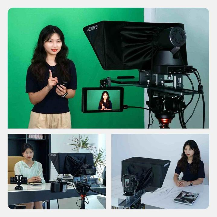 Actual product image Feelworld TP16 Teleprompter Large Screen (Teleprompters)