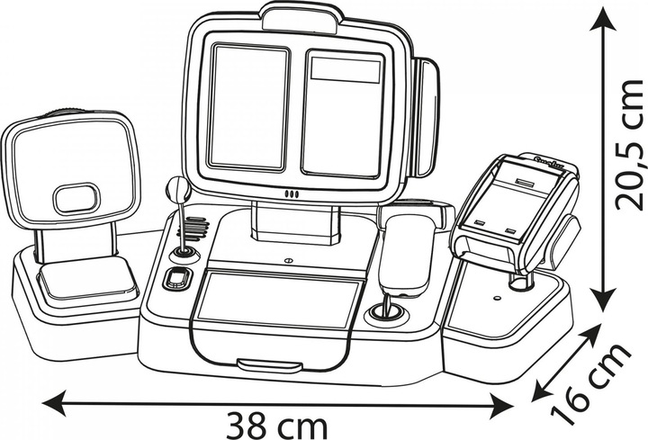 Image du produit Smoby Caisse de supermarché XL