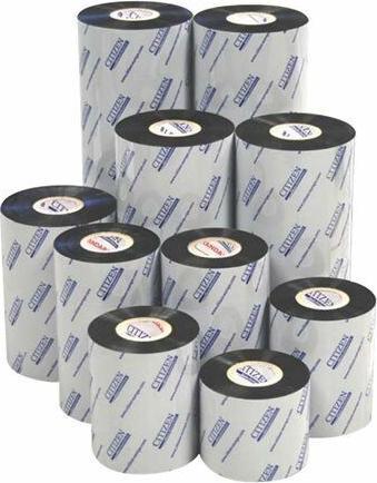Actual product image Citizen Thermal Transfer Ribbon, Resin, 110mm, Thermal Transfer Ribbon, Resin, Roll width: 110mm, Core: (11 cm)