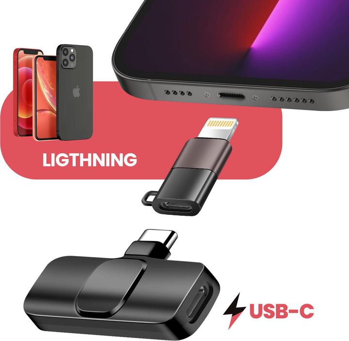 Produktbild Avizar Lavalier Mikrofon USB-C Lightning Funk