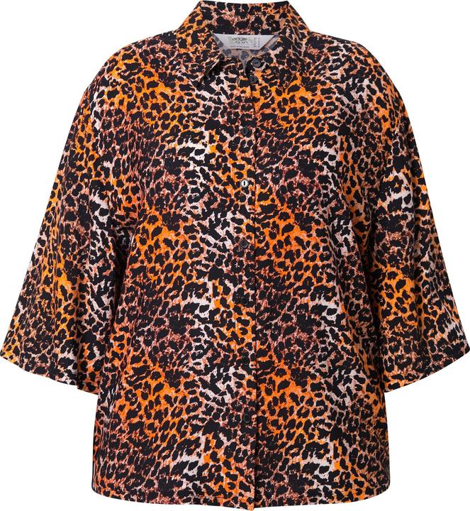 Produktbild Angel of Style Bluse, Boxy-Fit, Leo-Muster (42)