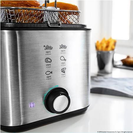 Actual product image Cecotec Freidora Cleanfry Infinity 1.5l V