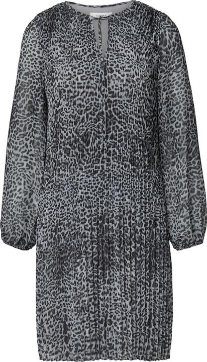 Image du produit Comma Kleid Plissiertes Chiffonkleid mit All-over-Print (34)