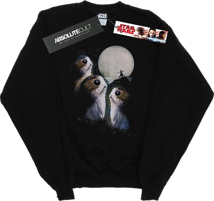 Actual product image Star Wars Mens The Last Jedi Porgs Sunset Sweatshirt (3XL)