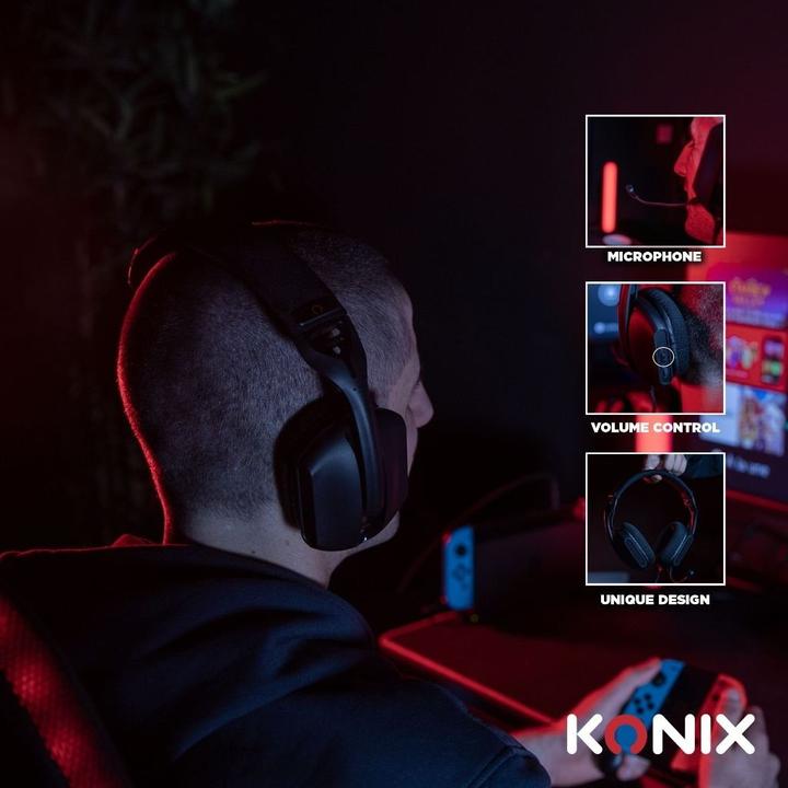 Image du produit Konix Casque gaming ultraléger Switch Skylite (Filaire)