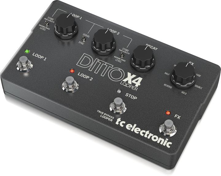Image du produit TC Electronic Ditto X4 Looper - Effet guitare (Guitare)