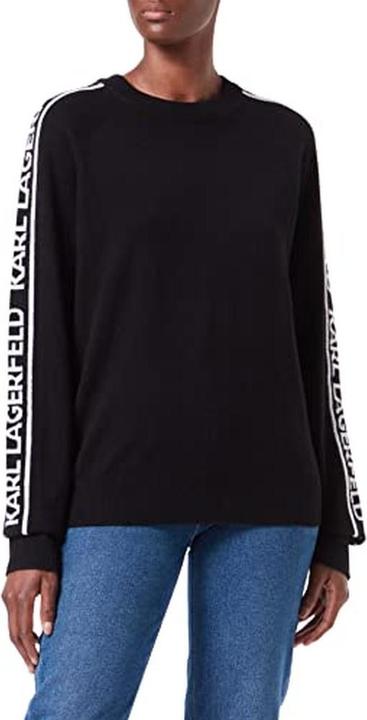 Produktbild Karl Lagerfeld Kaschmir-Pullover mit Rundhals und Raglanärmeln (S)