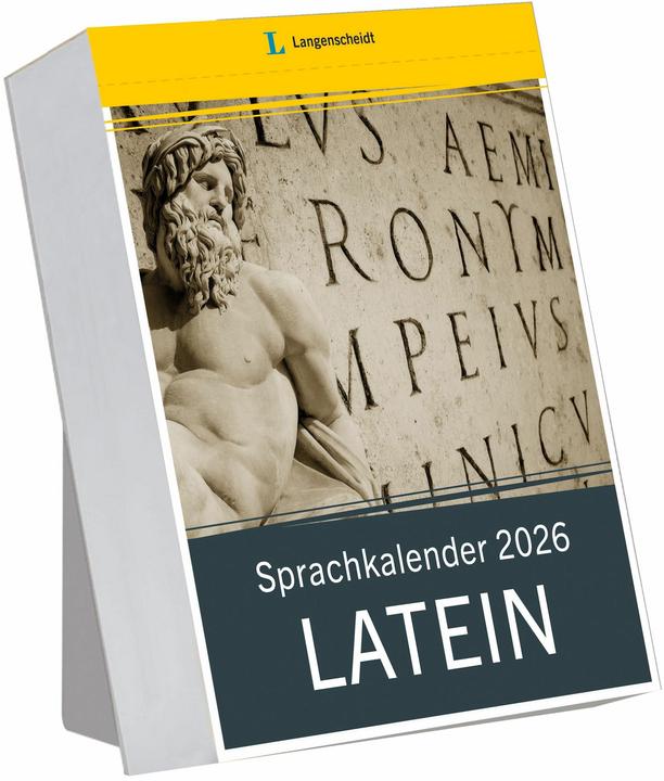 Produktbild Langenscheidt Sprachkalender Latein 2026 (12.5 x 16 cm, Deutsch)