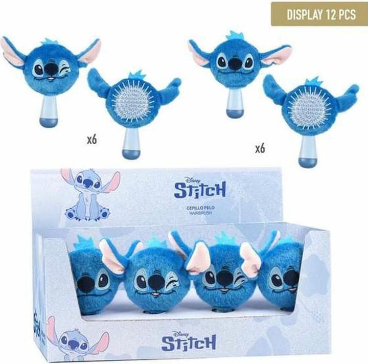 Stitch Knotenlösende Haarbürste Rosa