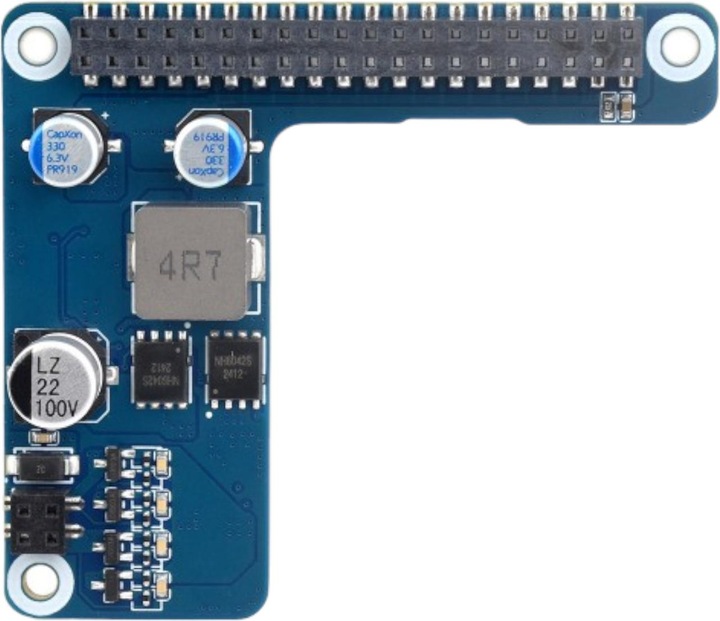 Actual product image WaveShare PoE HAT (G) for Raspberry Pi 5