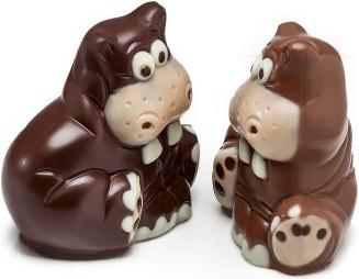 Actual product image miniSchoggi Chocolate mold hippo