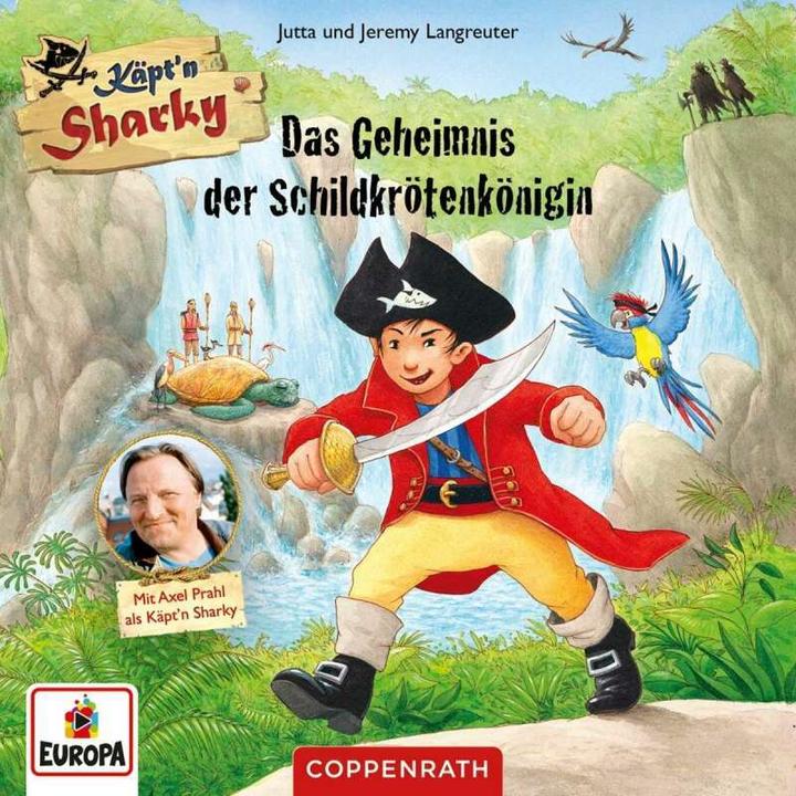 Image du produit CD Radio play : Käpt'n Sharky - Le secret de la reine des tortues (Silvio Neuendorf, Axel Prahl, Jutta Longreuter, Jeremy Langreuter, Allemand)