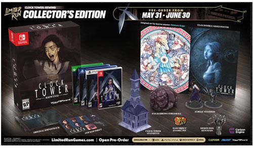 Actual product image Sunsoft Clock Tower Rewind -Asia- (Switch, Switch Lite, Switch OLED)