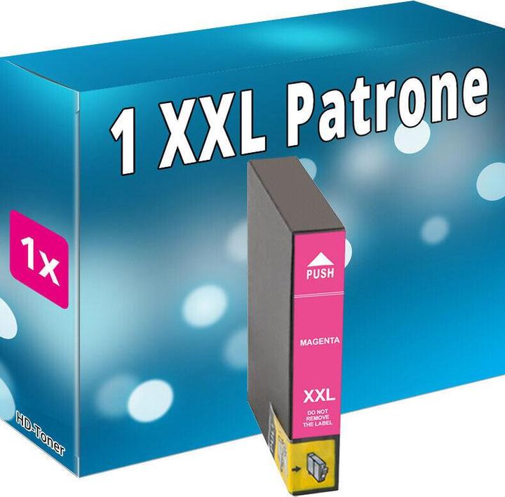 Produktbild Druckfuxx TINTE PATRONEN für Epson 502 XL Expression XP-5100 XP-5105 WF-2860DWF