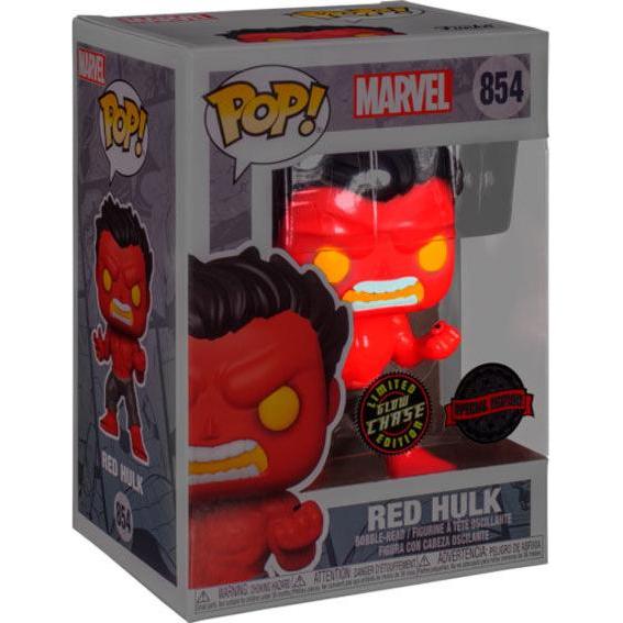 Thumbnail - Funko Pop! Marvel : Red Hulk (854) Exclusive
