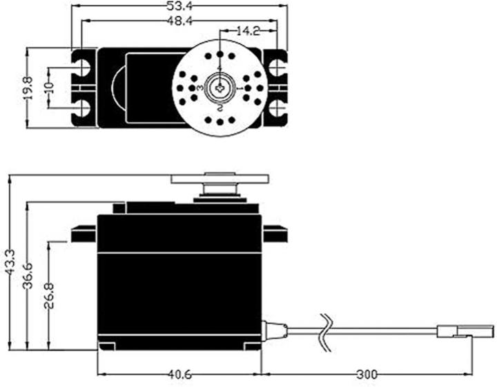 Produktbild Hitec Servo HS-430BH High Voltage