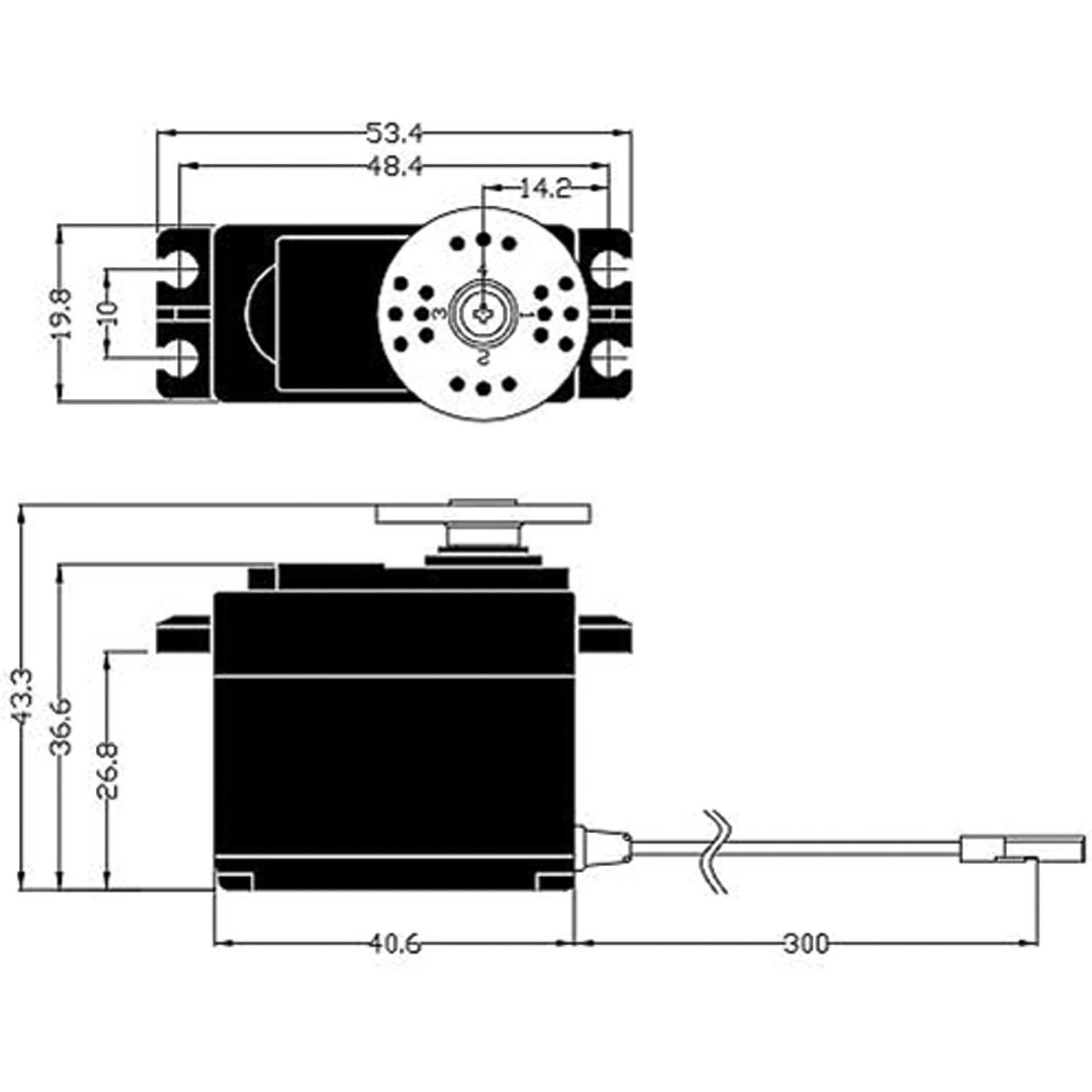 Thumbnail - Hitec Servo HS-430BH High Voltage