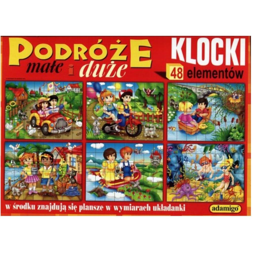 Adamigo Puzzleblöcke 48 - Teile