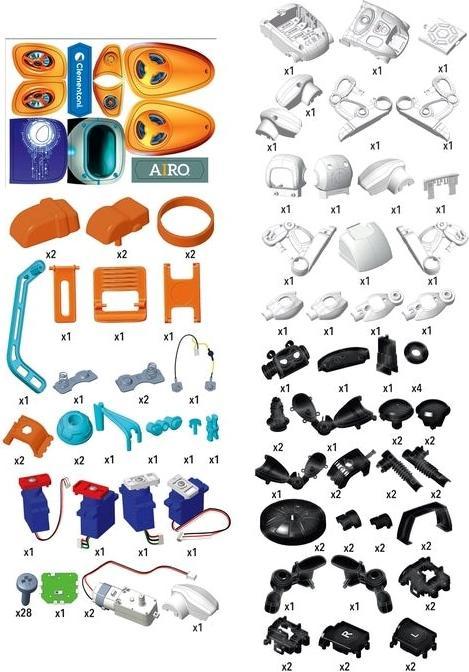 Actual product image Clementoni Scientific fun. Robotics. AIRO 50819 robot
