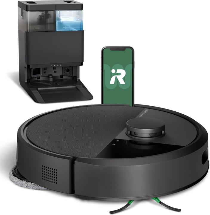 iRobot Roomba Plus 405 Combo + AutoWash Dock (Robot d'aspiration et de nettoyage)
