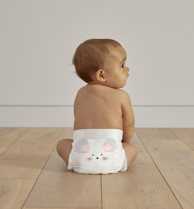 Produktbild Kit & Kin Nappies (Gr. 1, Tragepack, 40 Stück)