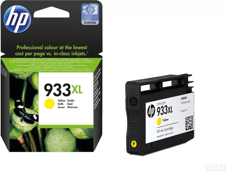 Actual product image HP 933xl (Y)