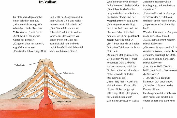 Produktbild Alles klar! Der kleine Drache Kokosnuss erforscht die Vulkane (Deutsch, Ingo Siegner, 2024)