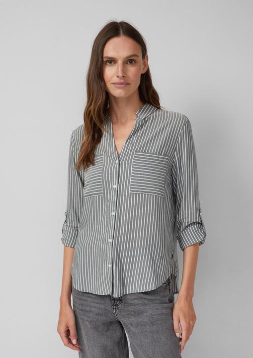 Immagine prodotto s.Oliver Bluse Streifenbluse mit aufgesetzten Taschen (48)