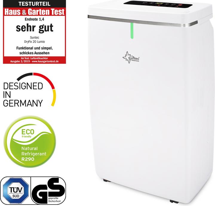 Actual product image Suntec DRYFIX 20 LUMIO (63 m², 20 l/24h)