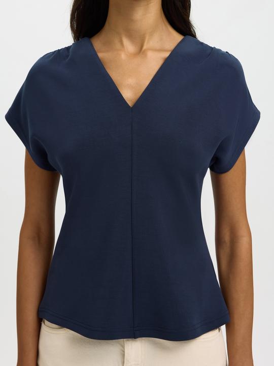 Immagine prodotto Selected Slftenny Ss V-Neck Gathered Top Noos (S)