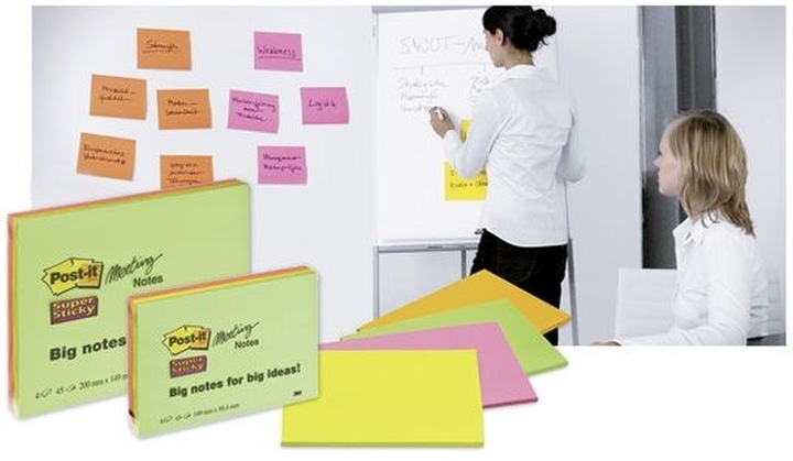Image du produit Post-it Les grandes notes super collantes (15 x 20 cm)