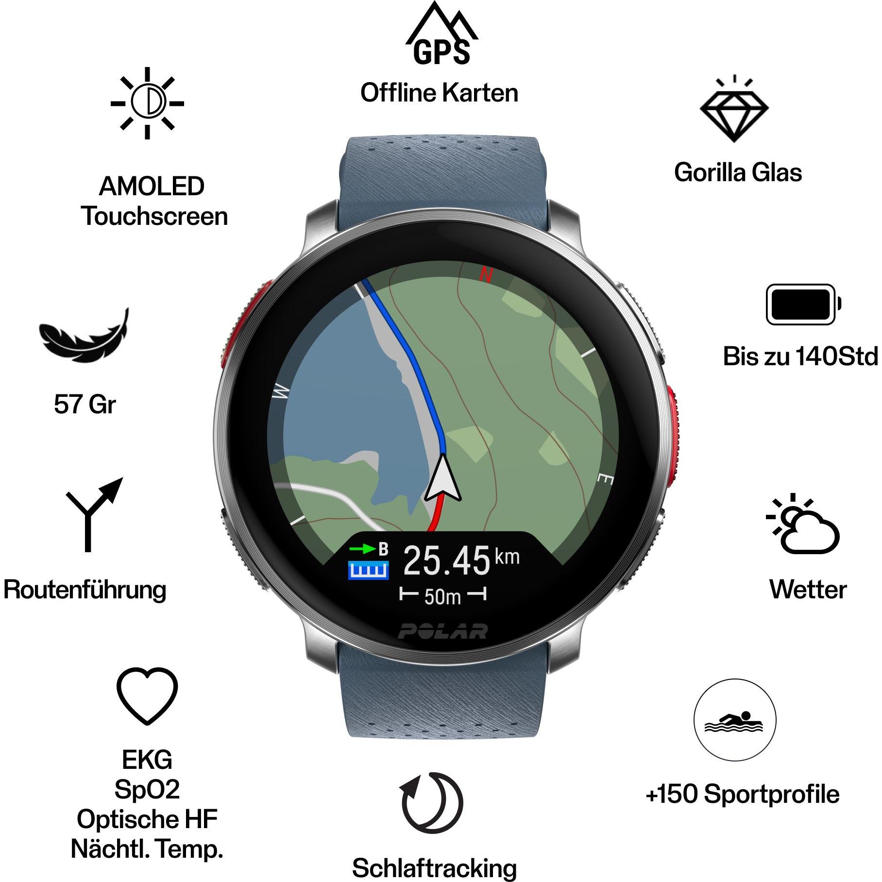 Thumbnail - Polar Vantage V3 (47 mm), Smartwatch