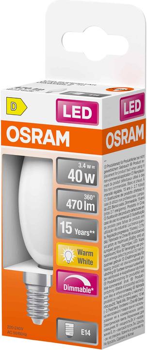 Actual product image Osram LED Superstar Classic (E14, 470 lm, 1x)