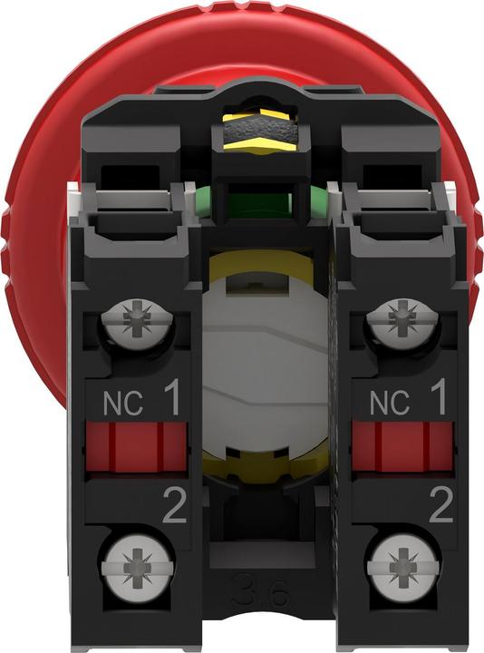 Produktbild Schneider Electric Emergency Stop Twist release Red 2NC