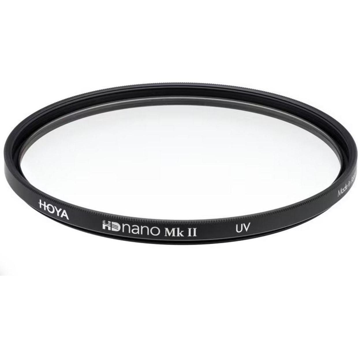 Hoya HD Nano Mk II UV Filter (58 mm, UV-Filter, 58 mm), Objektivfilter, Schwarz