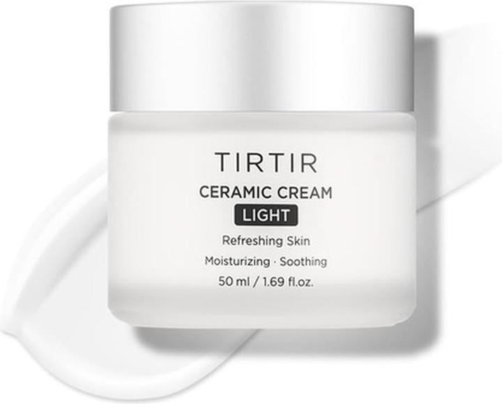 Produktbild TirTir Keramik-Creme Leichte Tiefenfeuchtigkeit für strahlende Haut mit Polyglutaminsäure (50 ml, 24h Creme, Tagescreme)