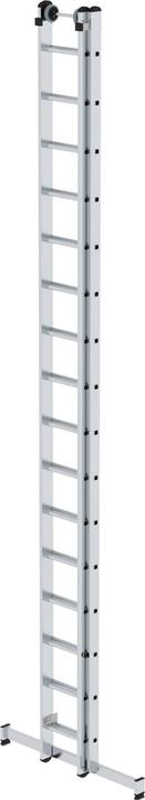 Produktbild Munk Sprossen-Schiebeleiter 2-teilig mit nivello-Traverse 2x16 Sprossen (Anlegeleiter)