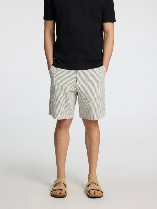 Actual product image Selected Homme Seersucker Shorts (L)