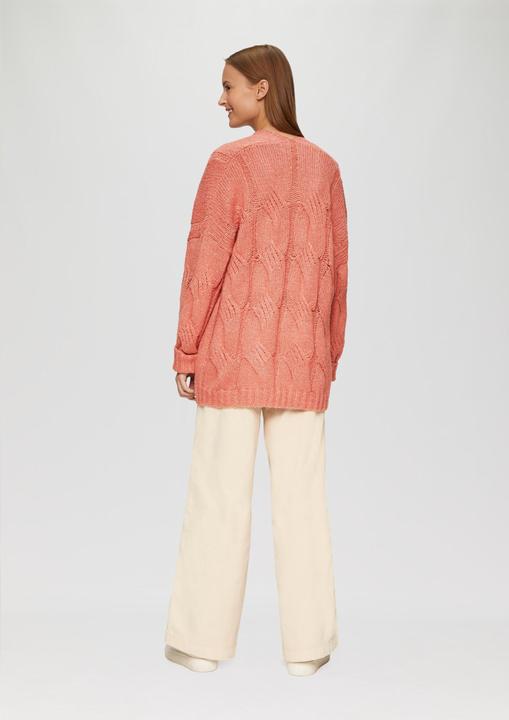 Produktbild S.Oliver Strickjacke Strickjacke mit Zopfmuster im Relaxed Fit (44)