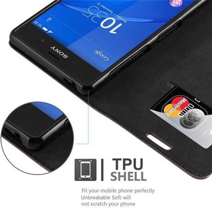 Produktbild Cadorabo Book Invisible Magnet Cover (Sony Xperia Z3)