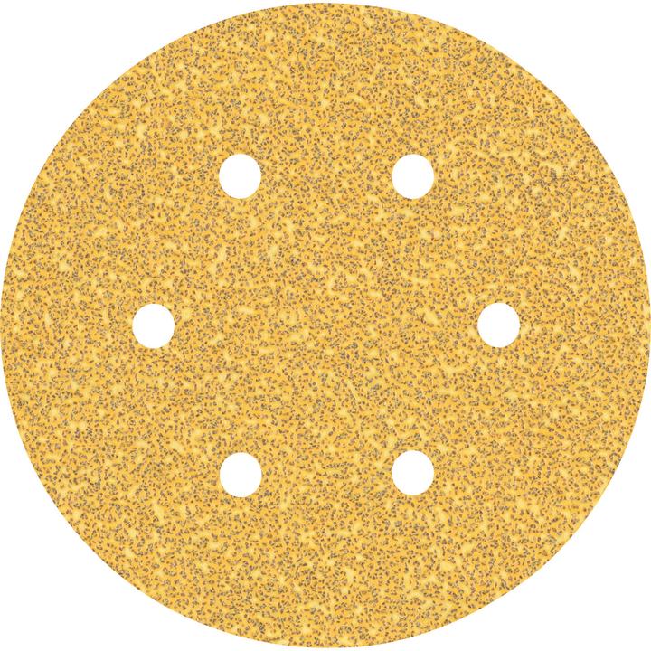 Bosch Professional Zubehör EXPERT C470 Sanding paper with 6 holes for random orbital sander, 150 mm, G 40, 50 pcs. (40)
