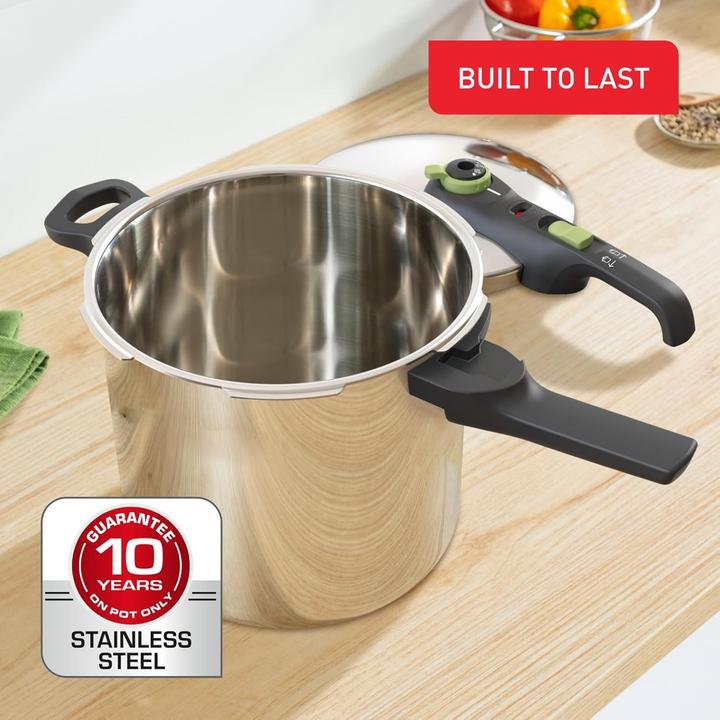 Produktbild Tefal Secure Trendy Schnellkochtopf (22 cm, Dampfkochtopf, Edelstahl)