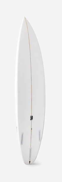 Produktbild Olaian Shortboard Performance mit Futures Box ohne Finnen weiss (5'11")